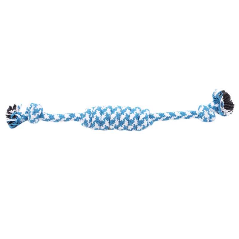 Brinquedo corda de algodão para cães, brincadeiras interativas, suprimentos para animais, cachorrinho, pequeno, médio, grande, para mastigar, acessórios para animais