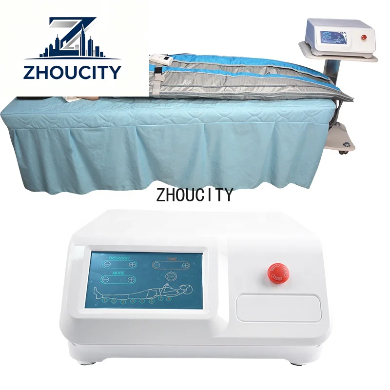 Pressotherapie Device  3 in 1 Beauty Instrument Lymphatic Drainage Massage Machine with Heating Function