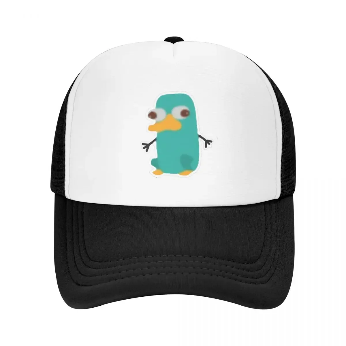 Perry the Platypus Cartoon Drawing Baseball Cap Snap Back Hat Golf |-F-| Man Women's