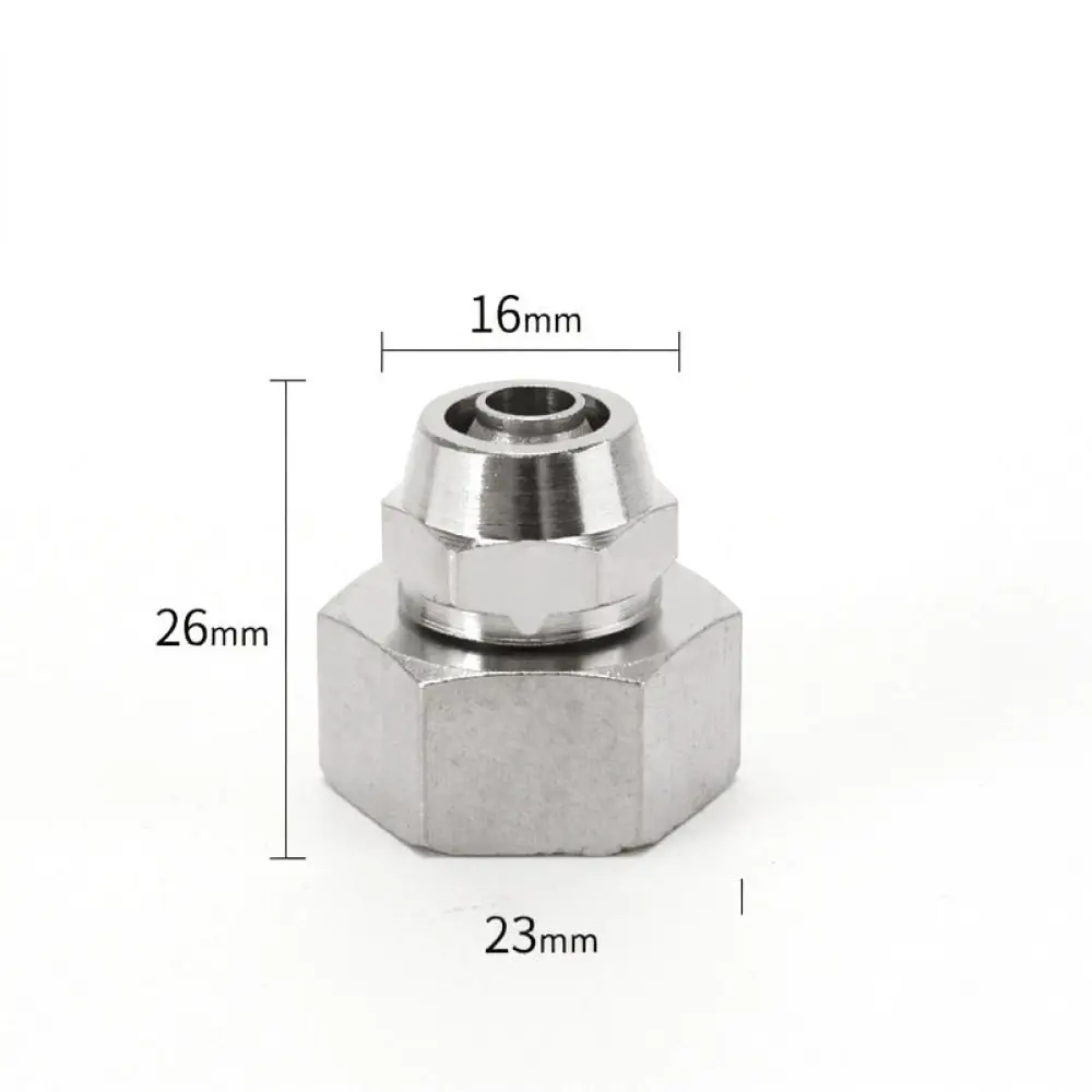 Brass Straight Pneumatic Adapter Quick Fitting Female Thread For Industrial Hose Connector Systems Air Line Maintenance Parts