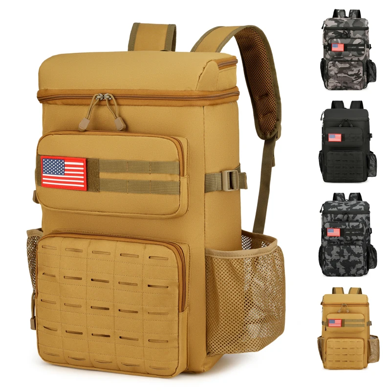 Toposhine 25L 전술 배낭 남성 여행 대용량 배낭 남성 방수 야외 피크닉 캠핑 다기능 가방