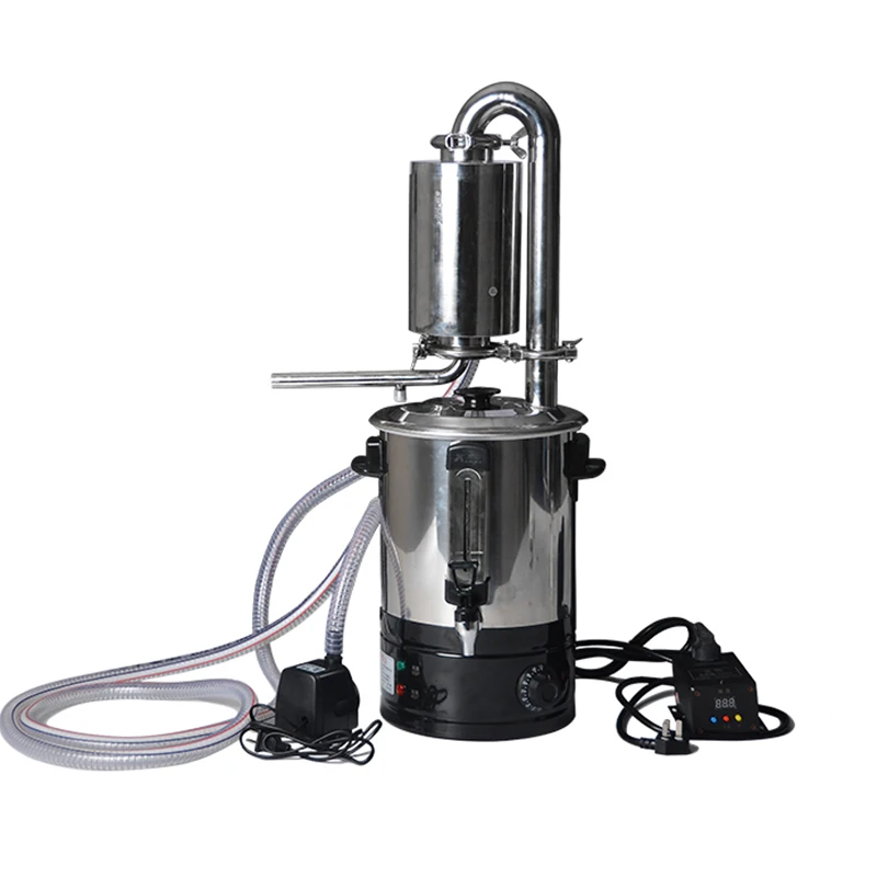 Extract Oil Decarboxylation Machine From Plants Steam Making Machine Distillation Apparatus for Essential Oil 55 Liter