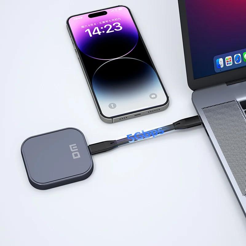 5Gbps MINI Magnetic SSD Portable Solid State Drive 1TB Usb3.2 Type C Solid State Disk FS510