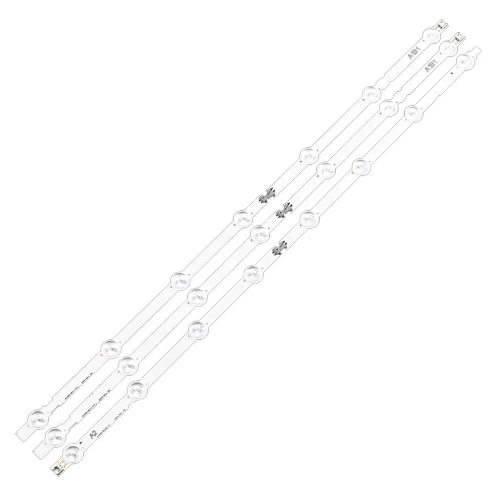 Bande de rétroéclairage LED, 32 pouces, 630mm, pour LIG 32LN 7 + 8led 3V1W 32LN520B 32LN536B 32LN5400 32LN5sedi32LN5405 32LN5405P 32LN5406, 3