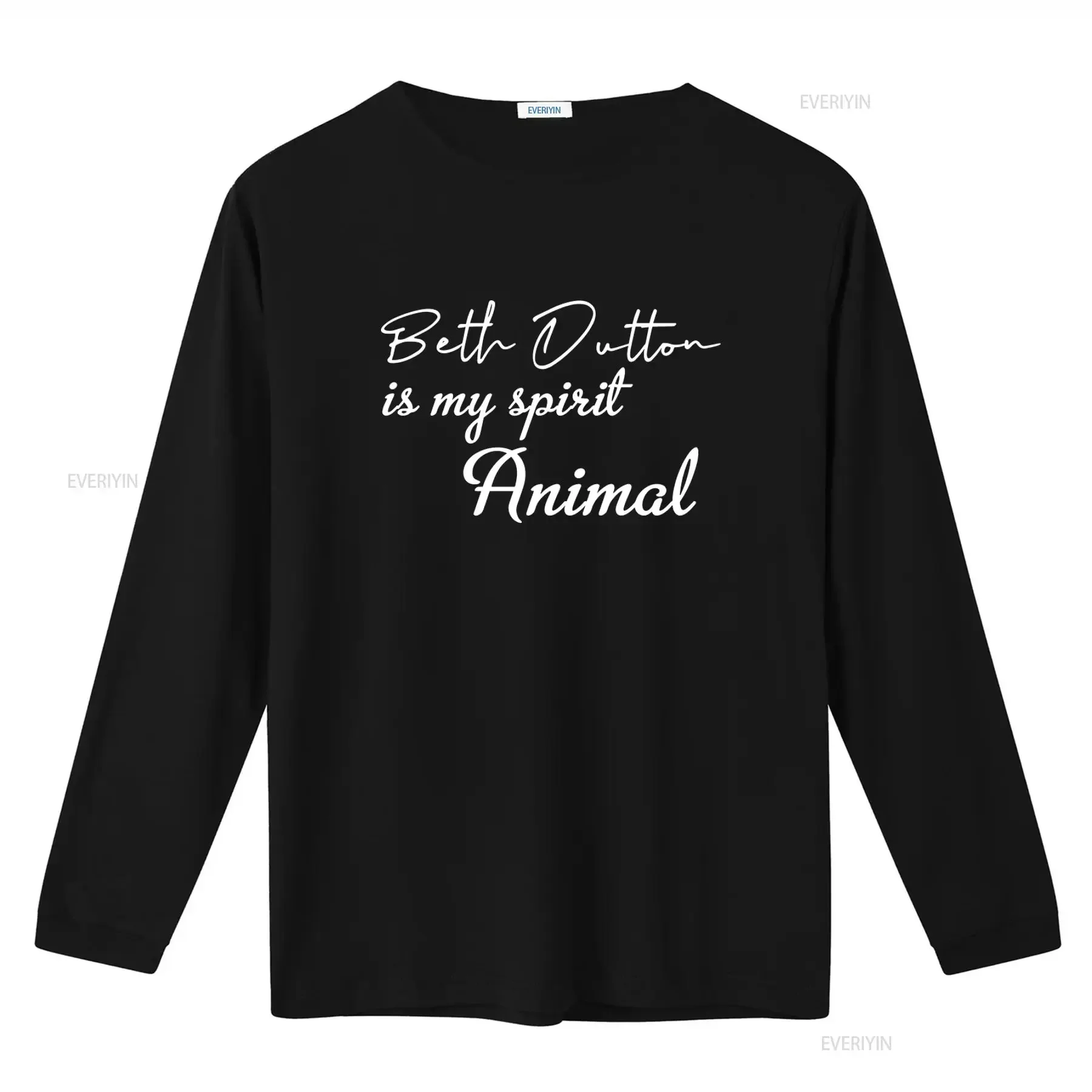 Beth Dutton Is My Spirit Animal T Shirt for Ranch Lovers vintage Washed Stylish Stretched Unisex Breathable fashion Versatile