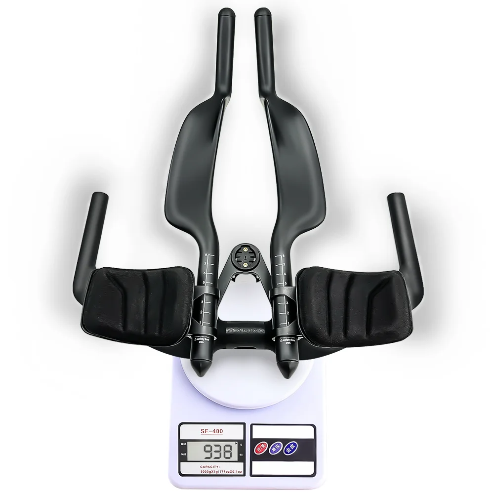 2025 neue BALUGOE Carbon Faser Fahrrad Rest TT Lenker Fern Racing Lenker Fahrrad Zubehör Einstellen Winkel Matte – Detail 20