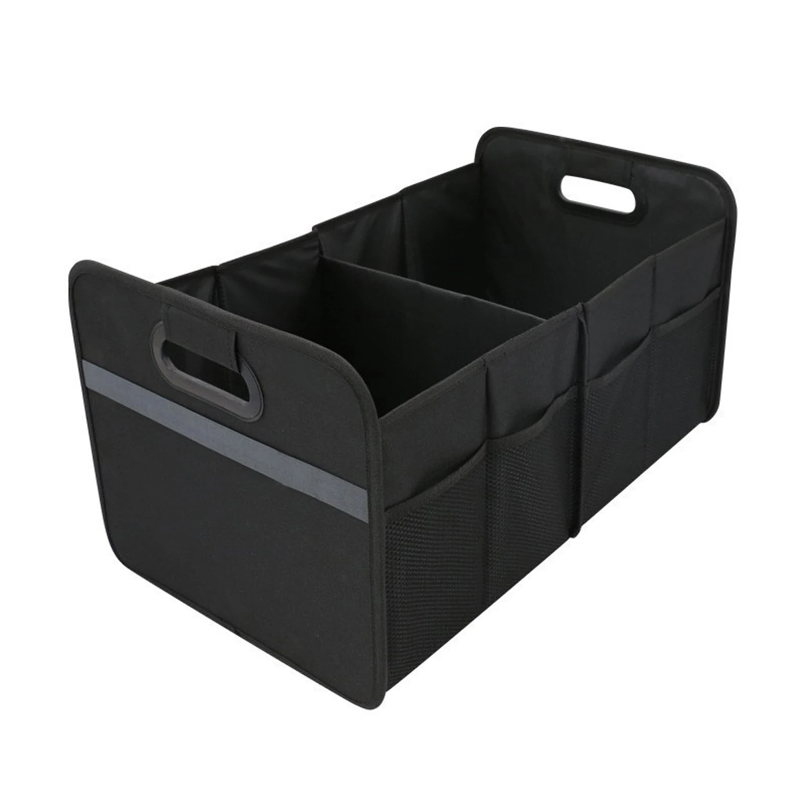 55L Car Trunk Organizer Eco-Friendly Super Strong & Durable Collapsible Cargo Storage Box For Auto Trucks  Trunk Box