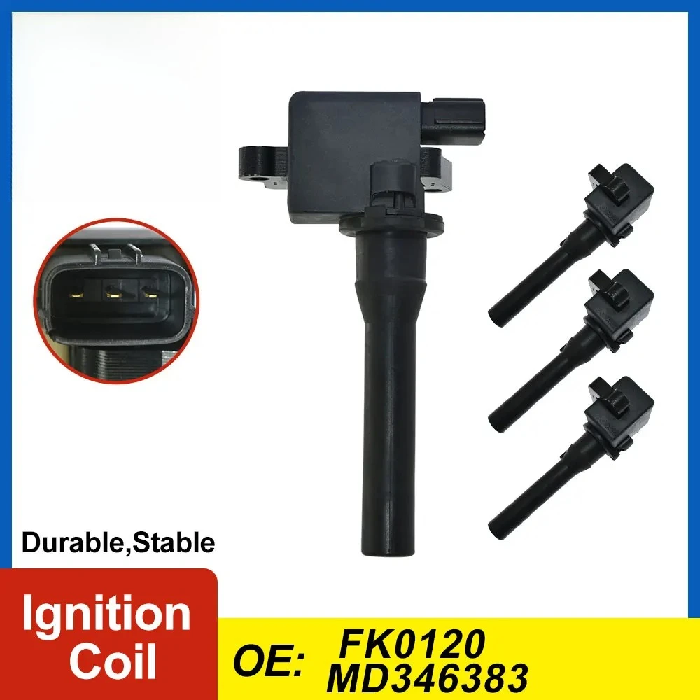 

Катушка зажигания (1/4 шт.) MD346383 FK0120 для Minicab U61V U62V Town Box 0.7L с двигателем 3G83, 1998-2011 гг., высокопроизводительные автозапчасти