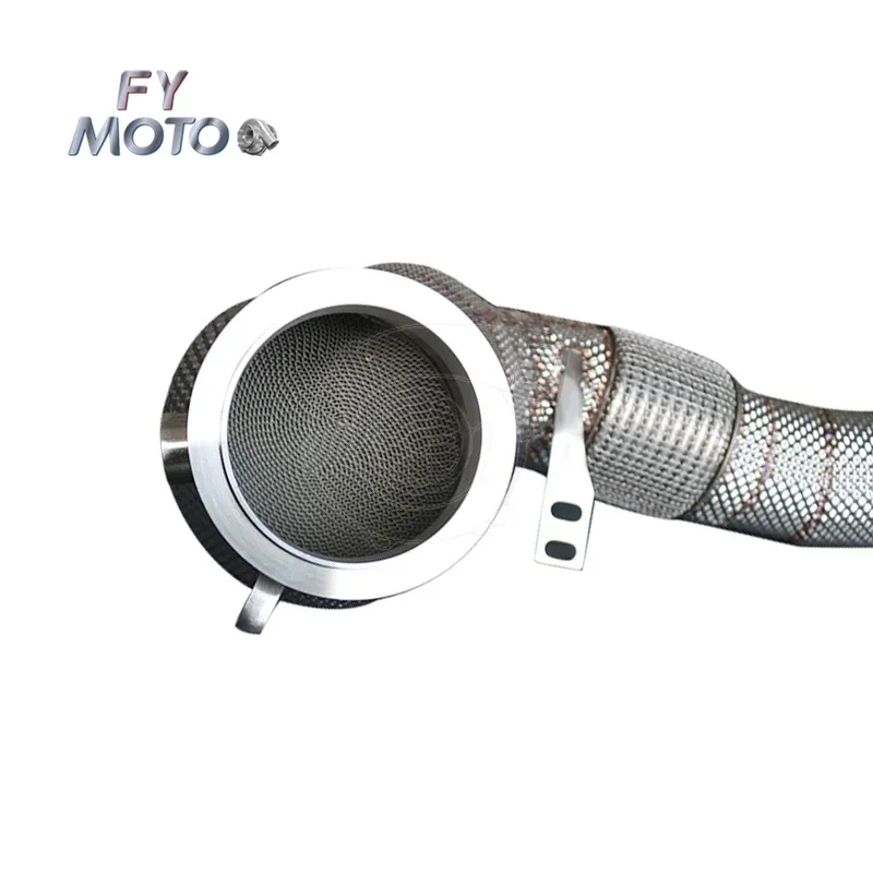 Downpipe For BMW N63 M850I G14 G15 G16 X5M G05 M550I G30 Stainless Steel Exhaust Modification
