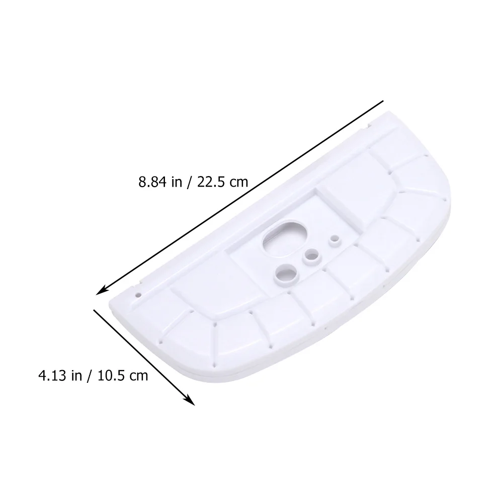 

2Pcs Oval Paint Tray Palette Student Plastic Board Reusable Sturdy PP Arts Crafts Projects Birthday Decorating Cupcakes