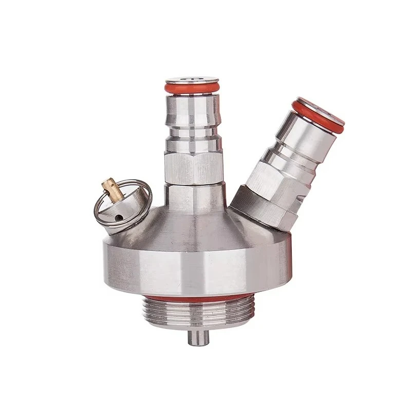 

NEW 304 Stainless Steel Beer Growler Spear Mini Keg Beer Dispenser with Ball Lock Kits for Craft Beer Growler Homebrew Spear