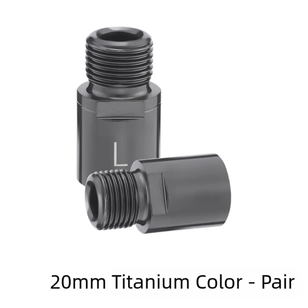 

Road bike pedal extender alloy 6061 with left right installation for crank arm extension and improved pedaling efficiency