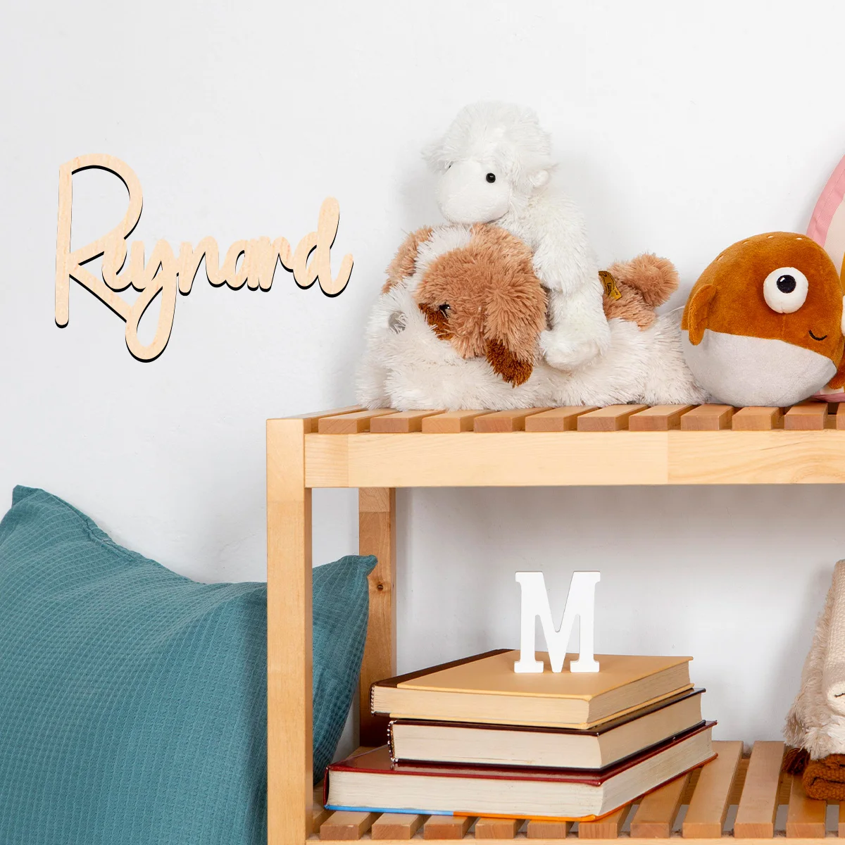 1Pcs Custom Wooden Name Sign, Custom Initials Or Name Personalized Farmhouse Wall Plaque Custom Free Custom Blessing Wording Var
