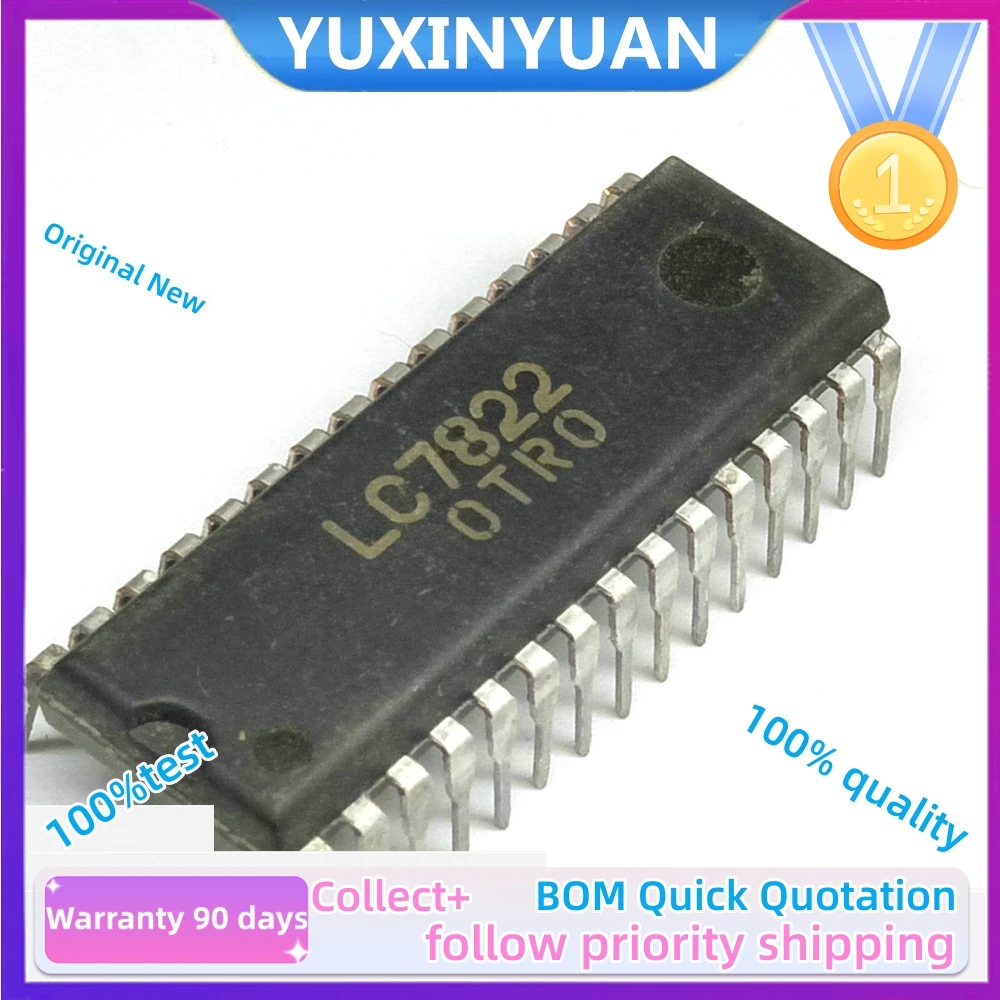 10PCS/LOT LC7822 LC 7822  C7822 DIP30 in stock