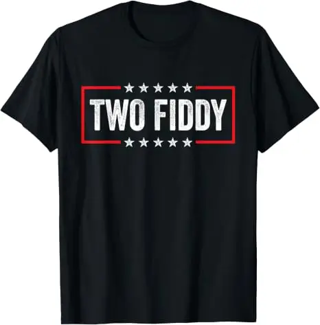 Two Fiddy America T-Shirt zum 250. Geburtstag, Y2k, 4. Juli, Two Fiddy George Washington Grafik-Outfit, USA-Flagge, patriotisches Adler-T-Shirt – Detail 6