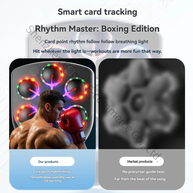 Smart Bluetooth Music Boxing Machine Adult Boxing Target Range Wall Household Boxing Products Trainer