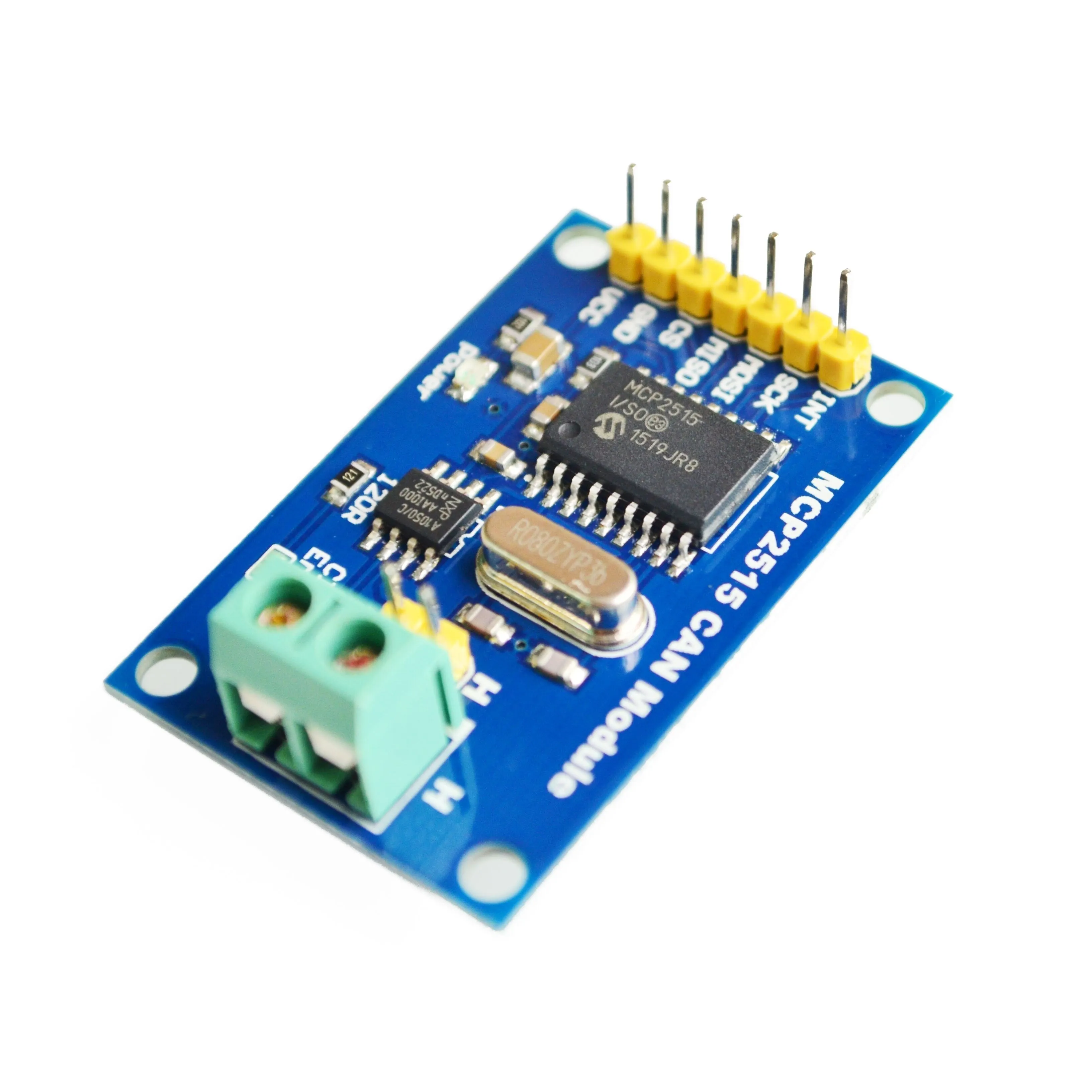 MCP2515 CAN وحدة الحافلة TJA1050 استقبال SPI ل 51 لاردوينو لتقوم بها بنفسك عدة MCU ARM تحكم