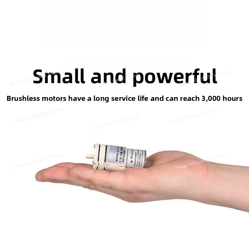 Micro Vacuum Pump 12V DC Mini Diaphragm Pump, Small Negative Pressure Air Compressor Pump KVP04