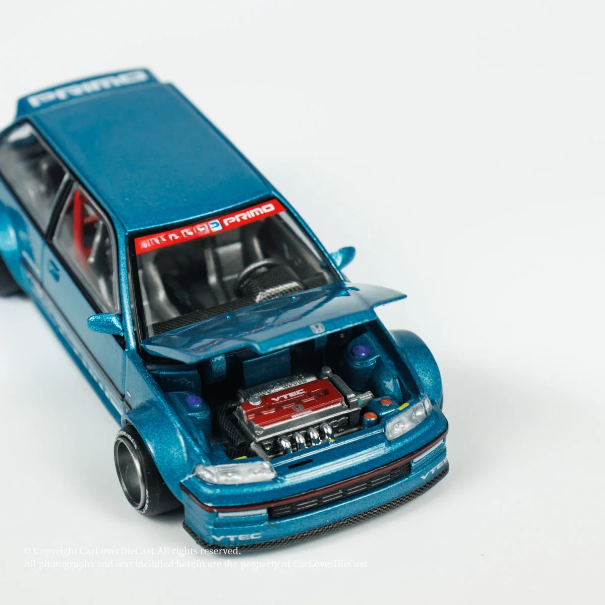 Kaido House x MINI GT 1:64 CIVIC EF KAIDO WORKS V1 Diecast Model Car