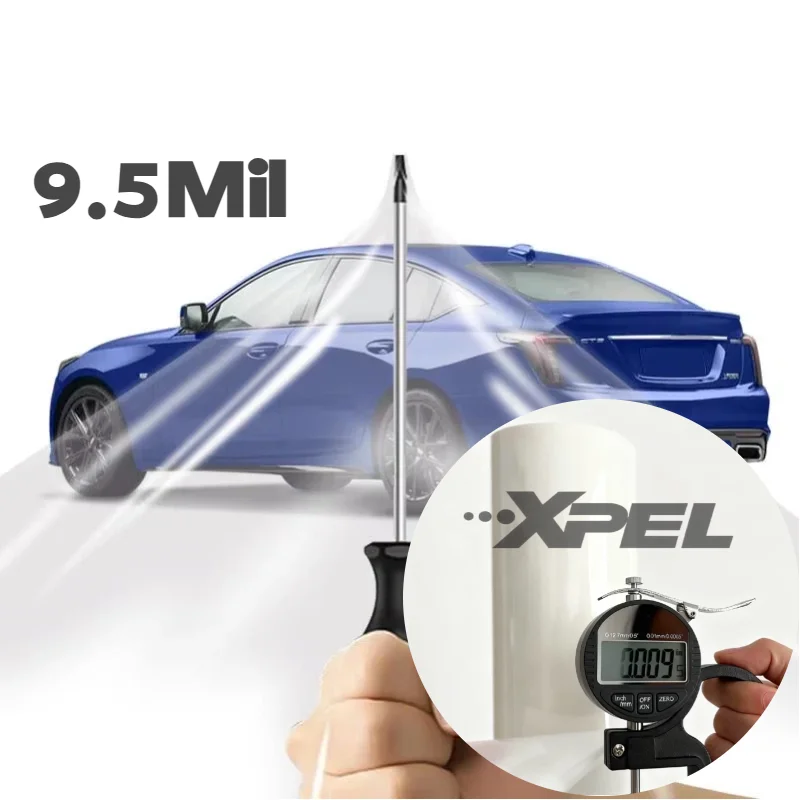 

TPU PPF XPEL Ultimate PLUS 9.5Mil утолщенная защитная пленка для автомобильной краски, высококачественный самовосстанавливающийся материал из ТПУ против царапин PPF