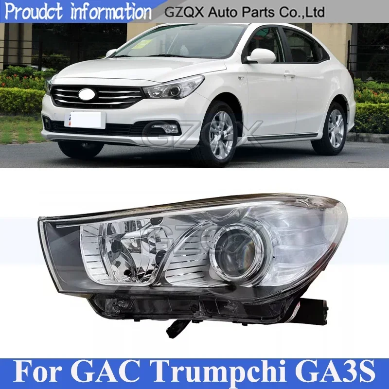 CAPQX Front Bumper Head Light Head Lamp For GAC Trumpchi GA3S GA3 S Headlamp Headlight Auto Front Light