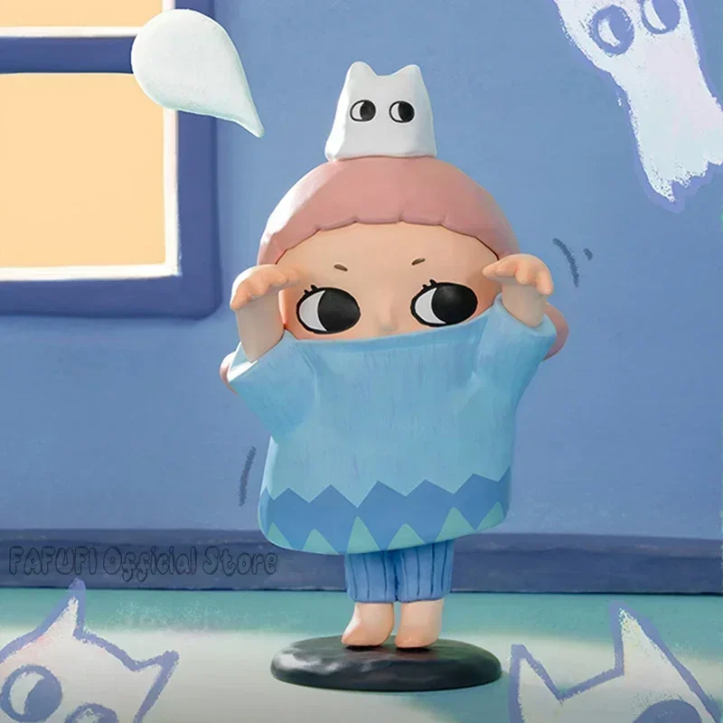 POP MART Nyotas Flauschige Life Series Genuine Blind Box Mystery Box Guess Bag Toys Doll Cute Anime Figure Desktop image 3