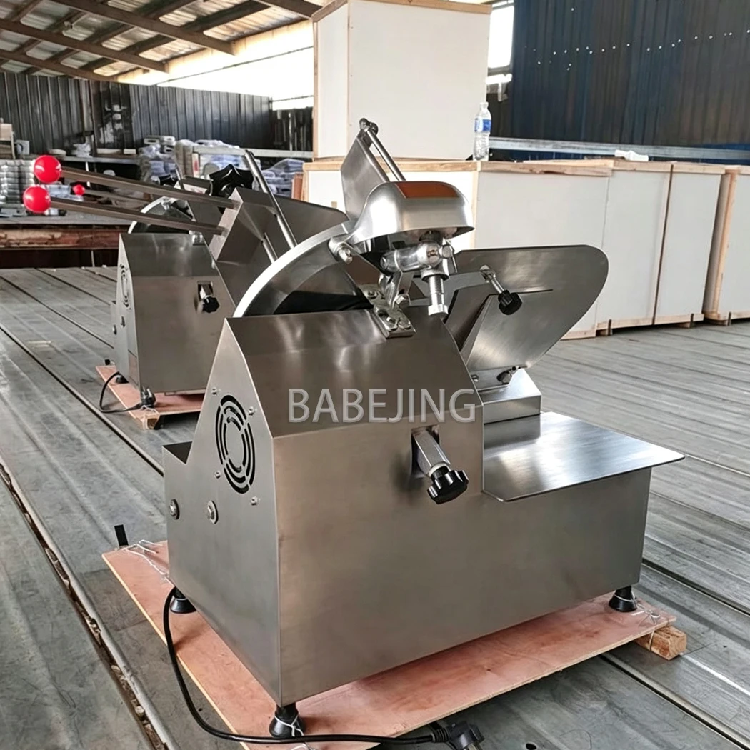 Beef Meat Slicer Commercial Automatic Frozen Cutter Machine for Mutton Roll Restaurant Butchery Operation