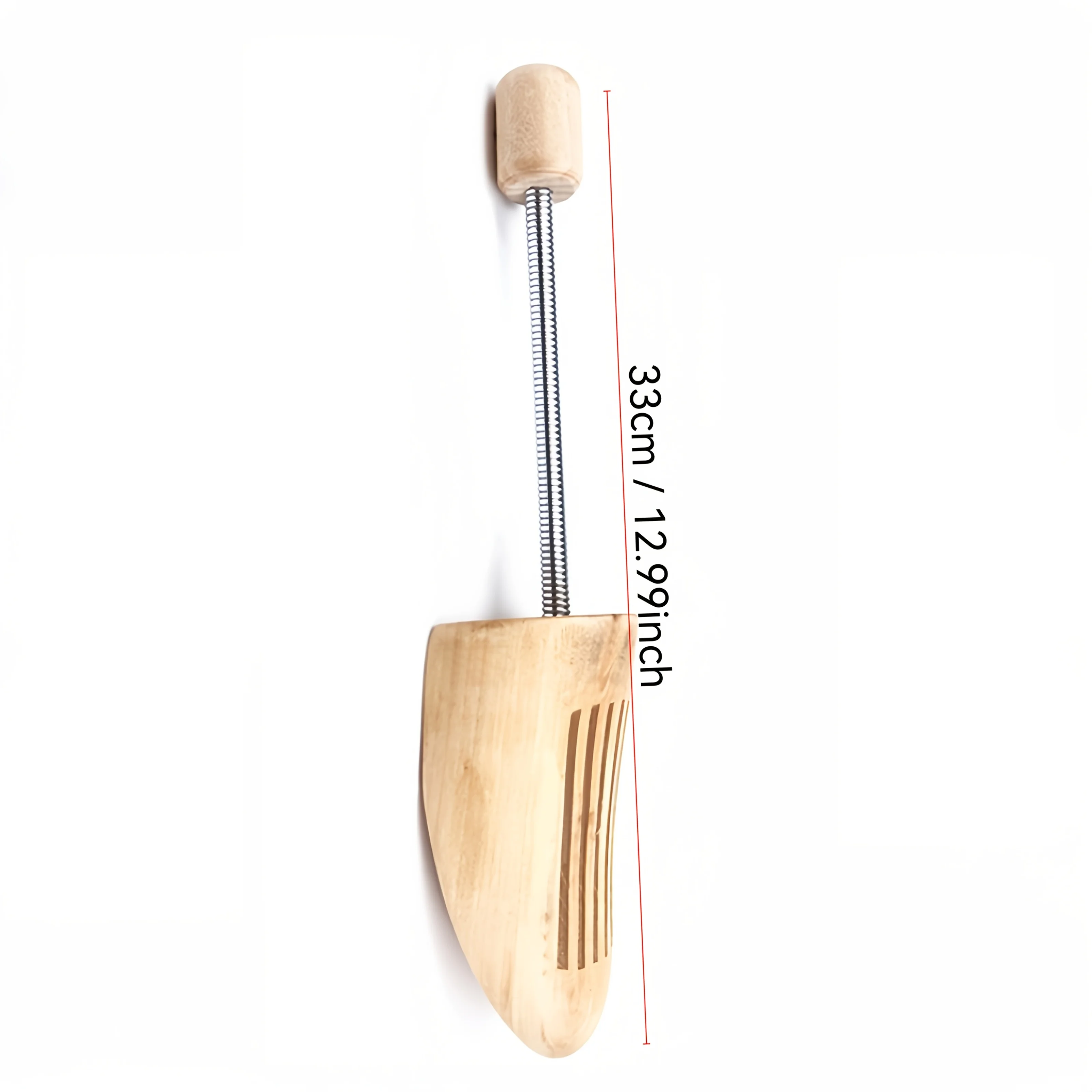 Adjustable cedar wood shoe trees 2-pack, Great for odor control, moisture removal and shoe shaping for travel and daily storage.