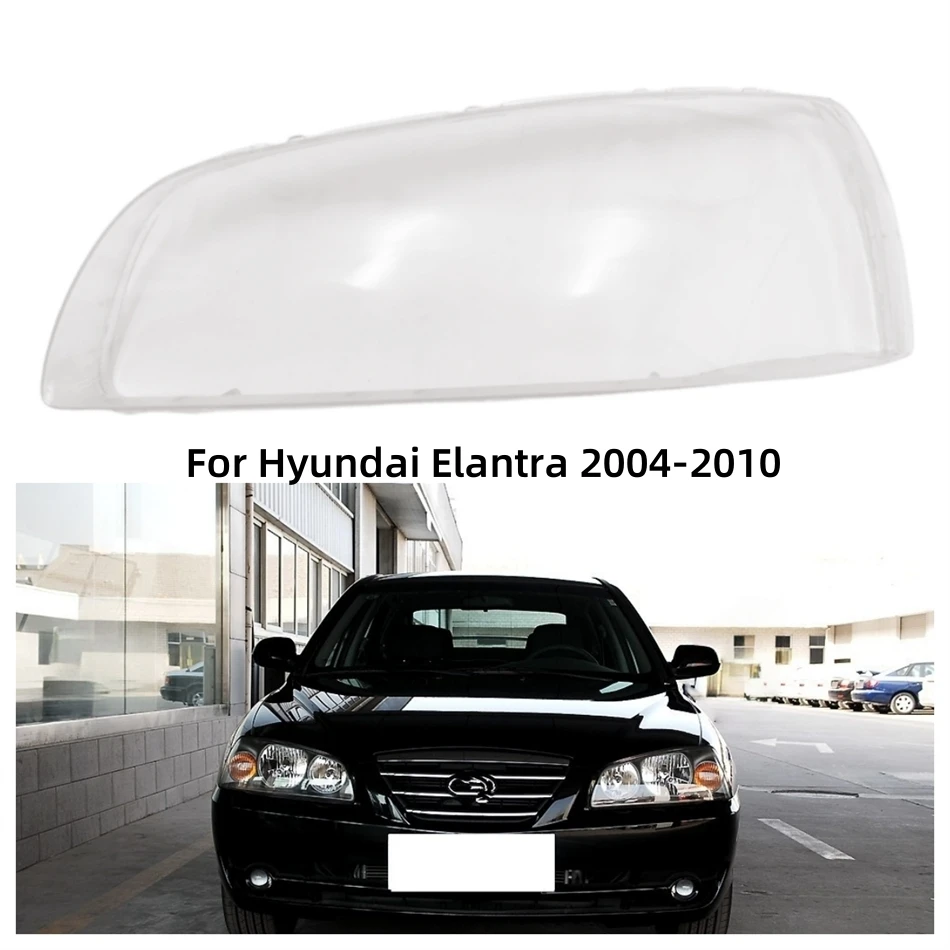 For Hyundai Elantra 2004 2005 2006 2007 2008 2009 2010 Articles Cars Polycarbonate High Gloss Fully Transparent Lampshade Caps