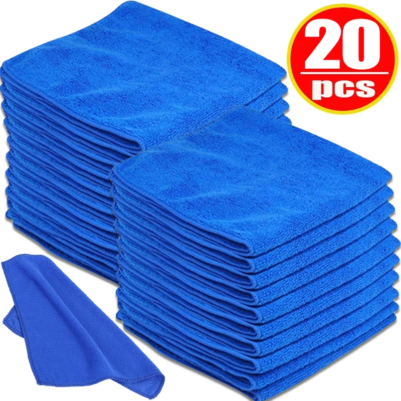 

Microfiber Towels Car Wash Drying Cloth Towel Household Cleaning Cloths Auto Detailing Polishing Cloth Home Clean Tools