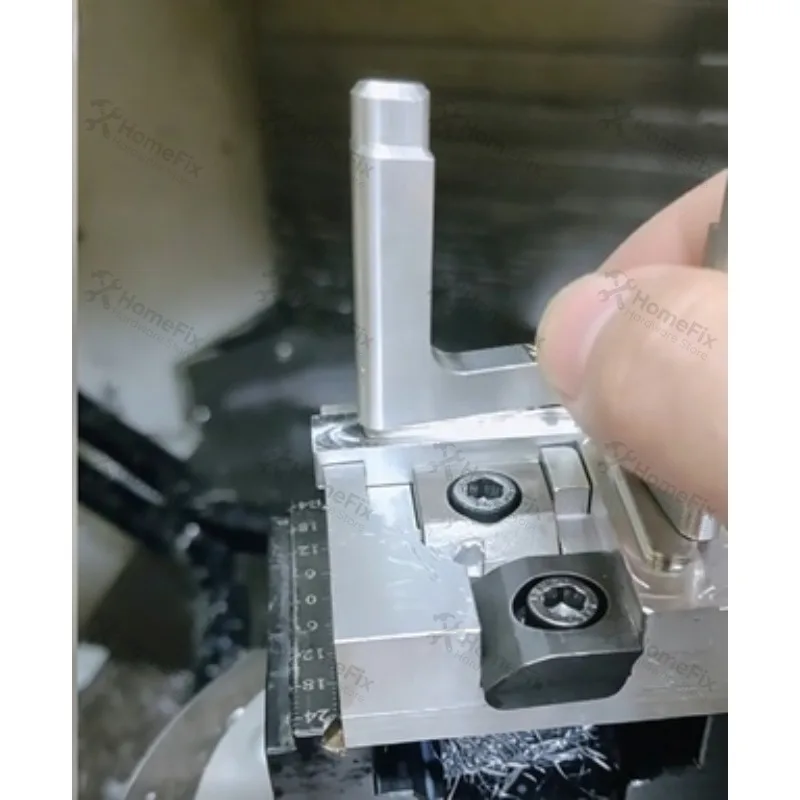 CNC Machining Center Tooling M6-12 Integrated Clamp Wedge Fixture Multi Station Batch Fixed Small Clamping Block