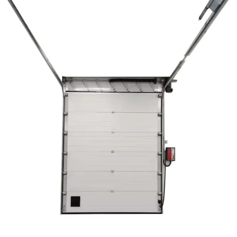 Customized Thermal Insulated Metal Industrial Overhead Sectional Door Warehouse Vertical Lifting Dock Door For Logistic Center