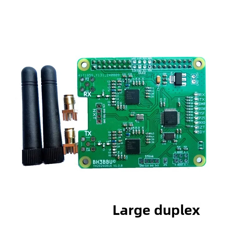MMDVM Motherboard, Single and Duplex Hotspot Version, Imported Crystal