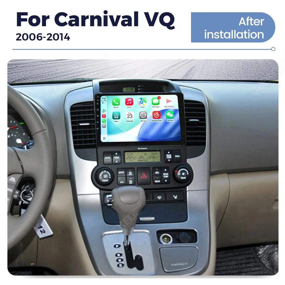Linux System Wireless Carplay Car Radio Stereo For KIA Carnival VQ 2006 - 2014 Multimedia Video Player GPS WIFI FM Touch Screen