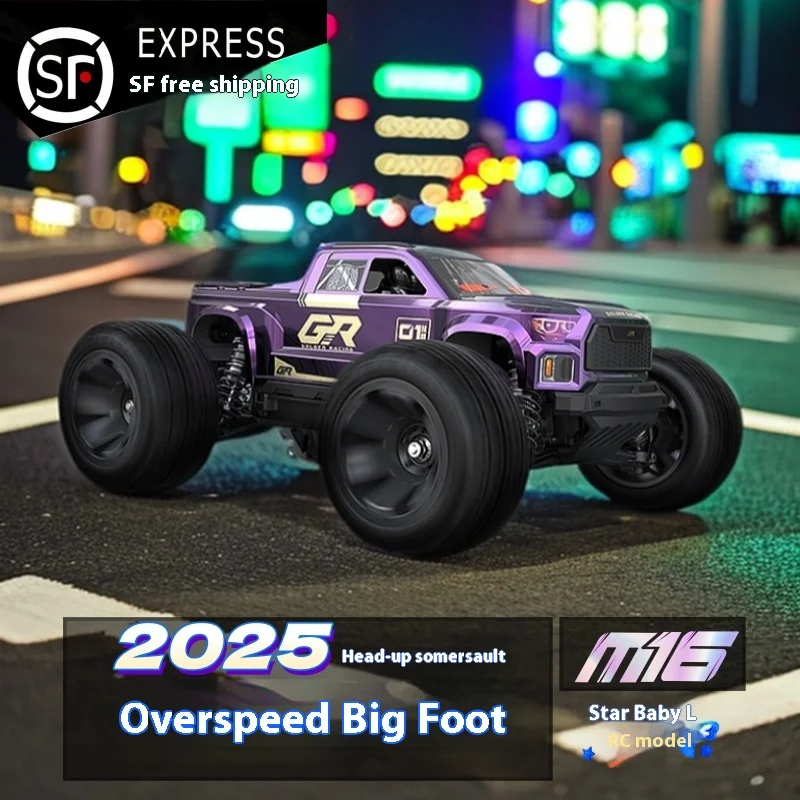 

GR Youdi Co-Branded M16 Monster Car 1/16 Бесщеточный сальто RC Автомобиль с дистанционным управлением Электрический полноприводный внедорожник