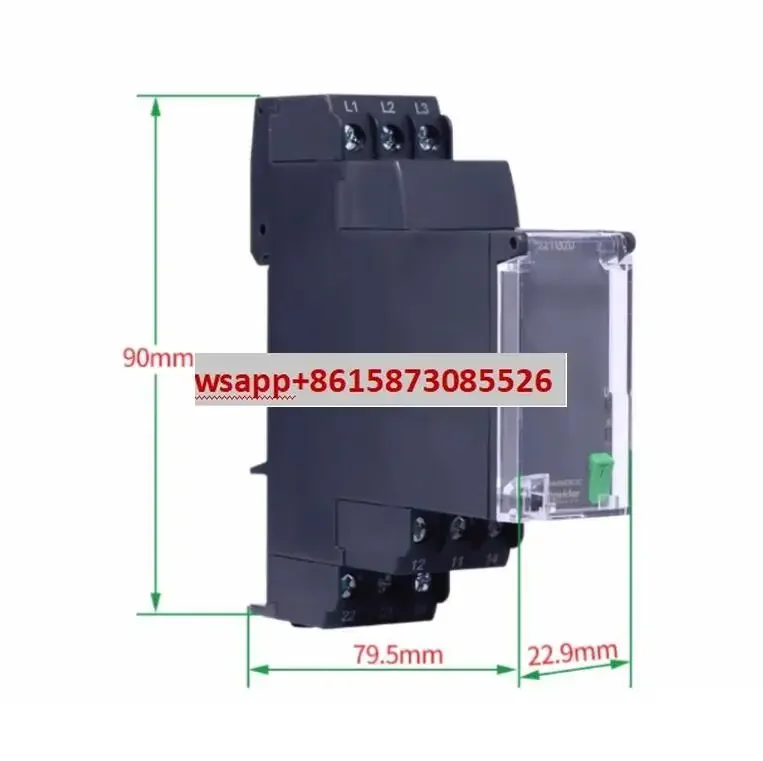 Hong Kong Sch-nei-der phase sequence protector relay RM22TG20 phase loss RM22TR33 three-phase monitoring phase sequence