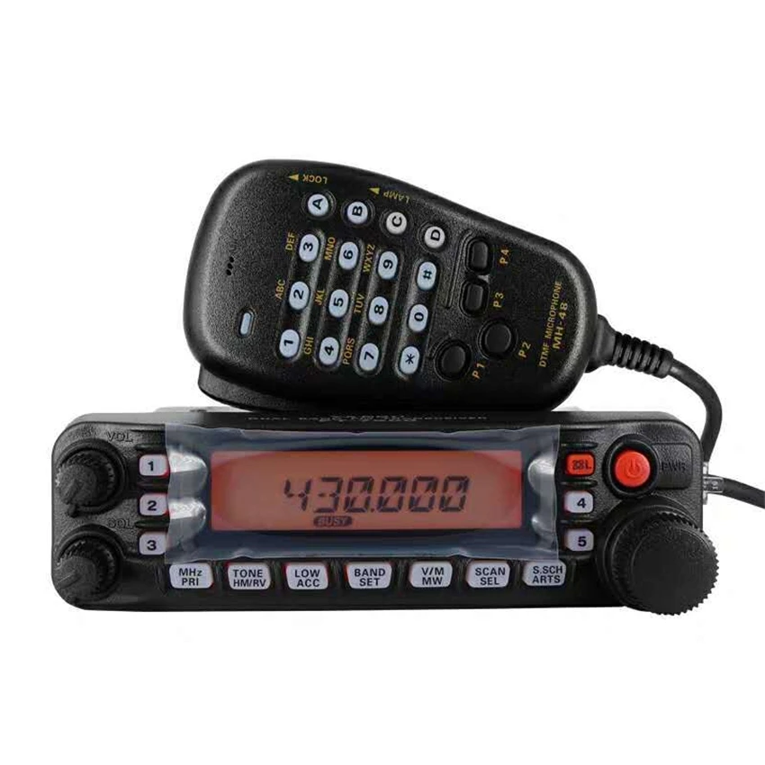 7900R Walkie Talkie Panel o dużej mocy Off-road Aktywność na świeżym powietrzu UV Podwójne segmentowe radio samochodowe Modulacja częstotliwości F3E/F2D/F2A