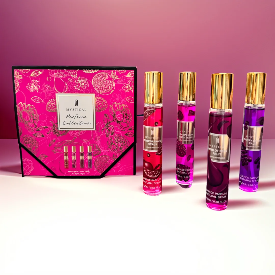 

MYSTICAL Women's perfume gift box, fruity fragrance fresh, unisex, travel, Mother's Day, Valentine's Day, birthday gift