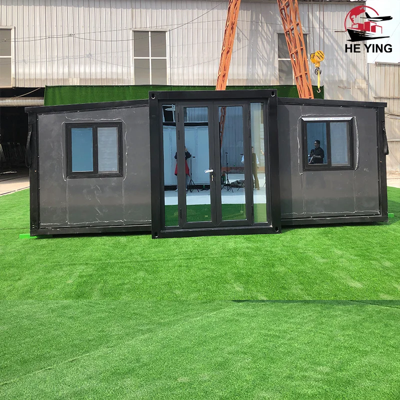 Customized Wholesale 20ft & 40ft Container Prefabricated Houses Expandable Foldable Tiny Home For Shop & Villa Use China Prefab