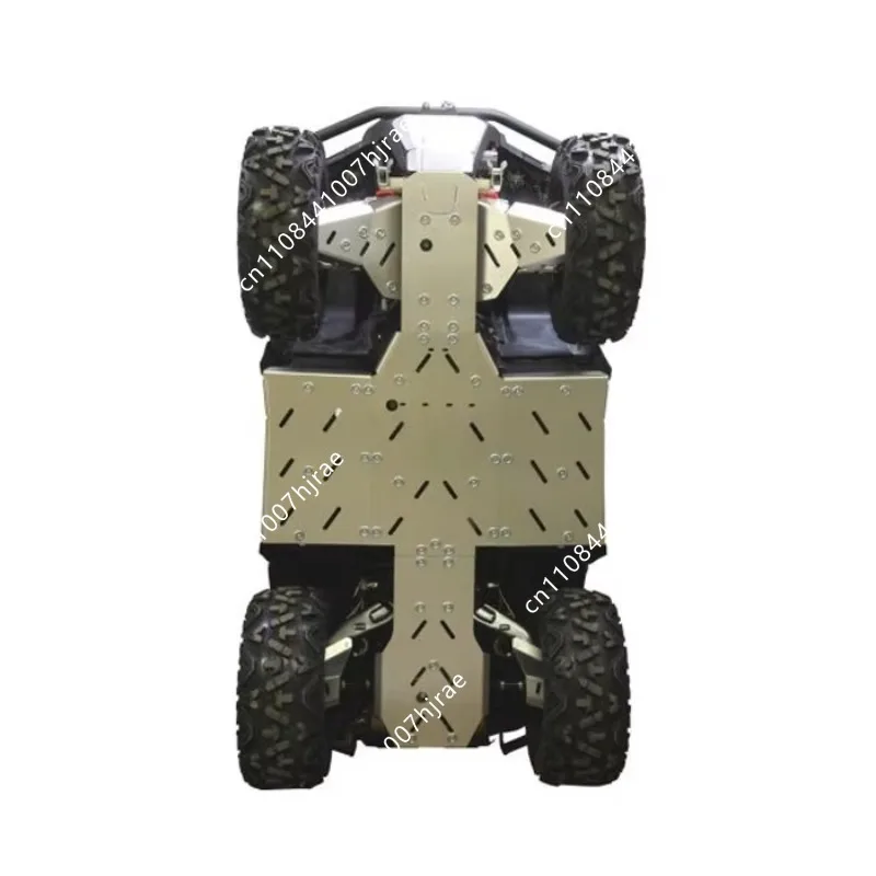 3mm Thick Aluminum Full Skid Plate Set Fits for ODES 650 850 1000 ATV UTV Undercarriage Guard Body Replacement Parts
