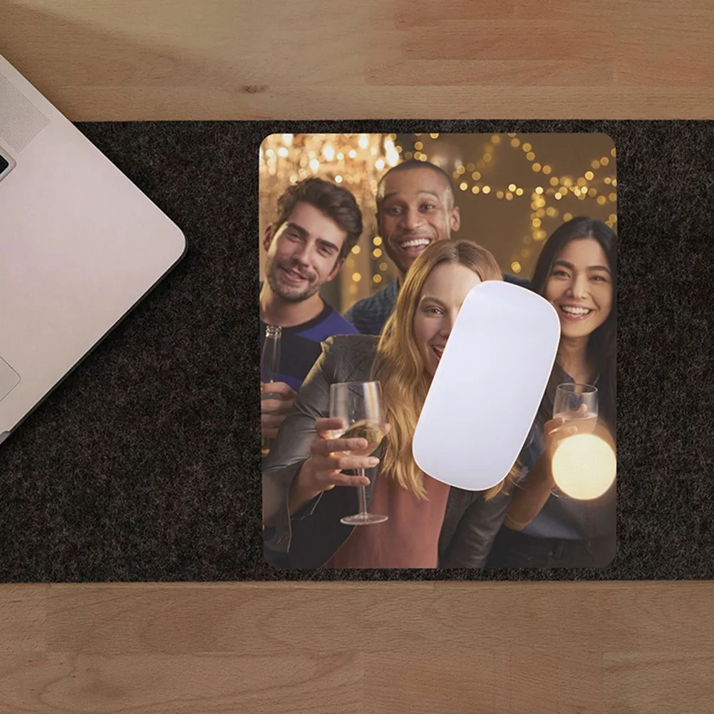 

4Pcs Sublimation Mouse Pad Blanks Large Size for DIY Heat Transfer Technology Gifts Friends Sublimation Mouse Pads