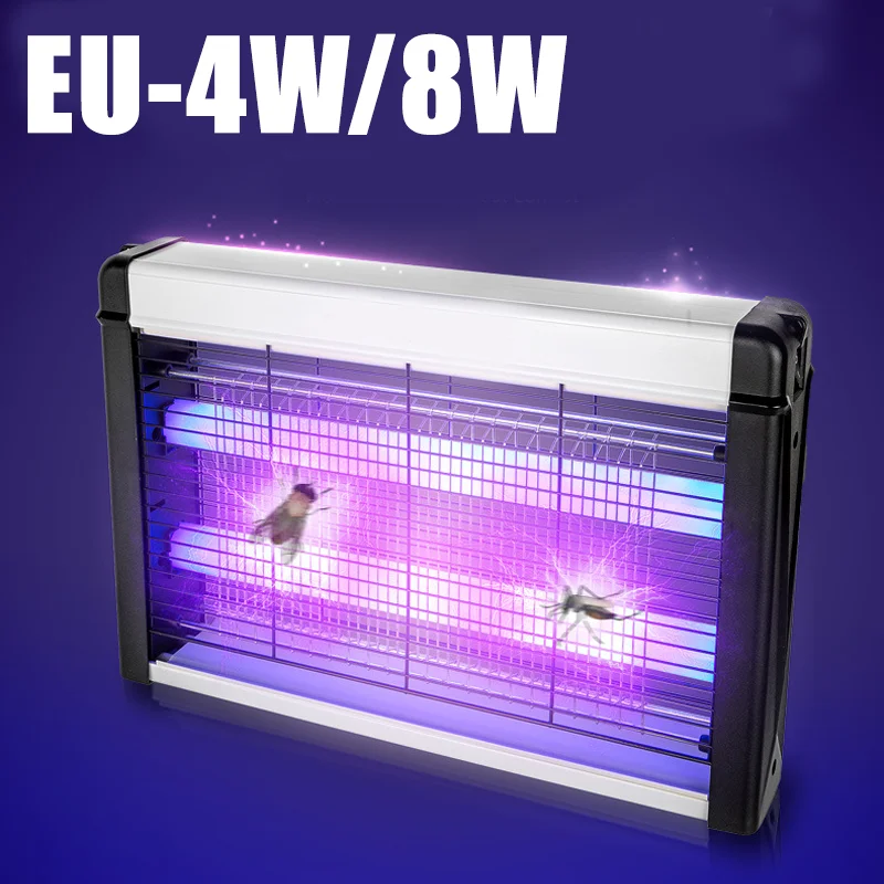 

4W/8W Indoor Outdoor LED Electric Mosquito Killer Lamp Home Mute Physical Mosquito Killing Insect Trap Light Bug Catcher