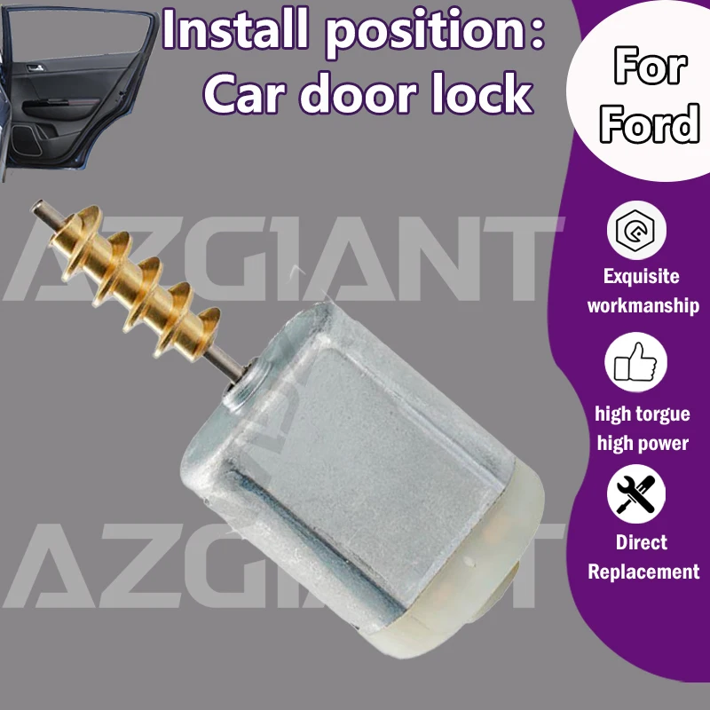For Ford Mondeo III MK3 2002-2007/Ford Focus MK1 2000-2005 Car centre door lock 12V DC carbon brush motor da porta maintain kit