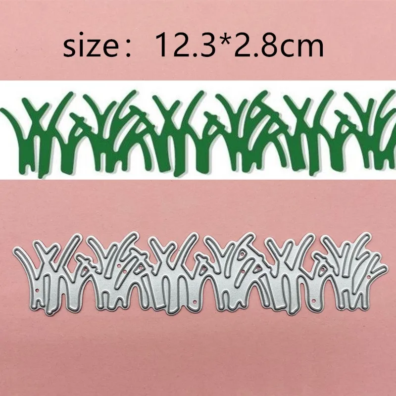 Hollow Out Grass Metal Cut Dies Stencils for Scrapbooking Stamp/Photo Album Decorative Embossing DIY Paper Cards