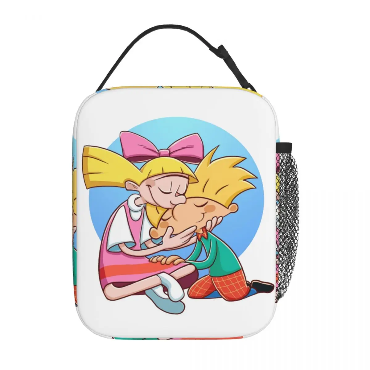 Helga Pataki Anime Animation Hey alexander borse per il pranzo isolate per le donne dispositivo di raffreddamento portatile cibo termico Lunch Box