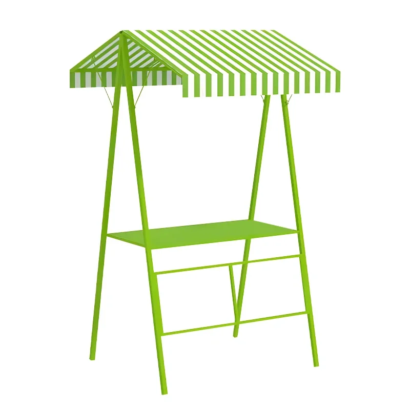 Coffee Shop Accessories Internet celebrities Night Market Stall Shelves Shopping Mall Shelves Outdoor Mobile Snack Cart