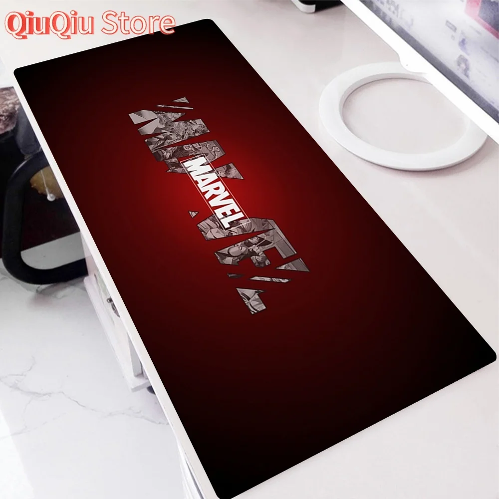 Todos los Marvell Anime Pc alfombra alfombrilla para ratón alfombrillas Gamer accesorios para juegos alfombrilla de escritorio antideslizante alfombrilla para ratón teclado de jugador alfombra de mesa