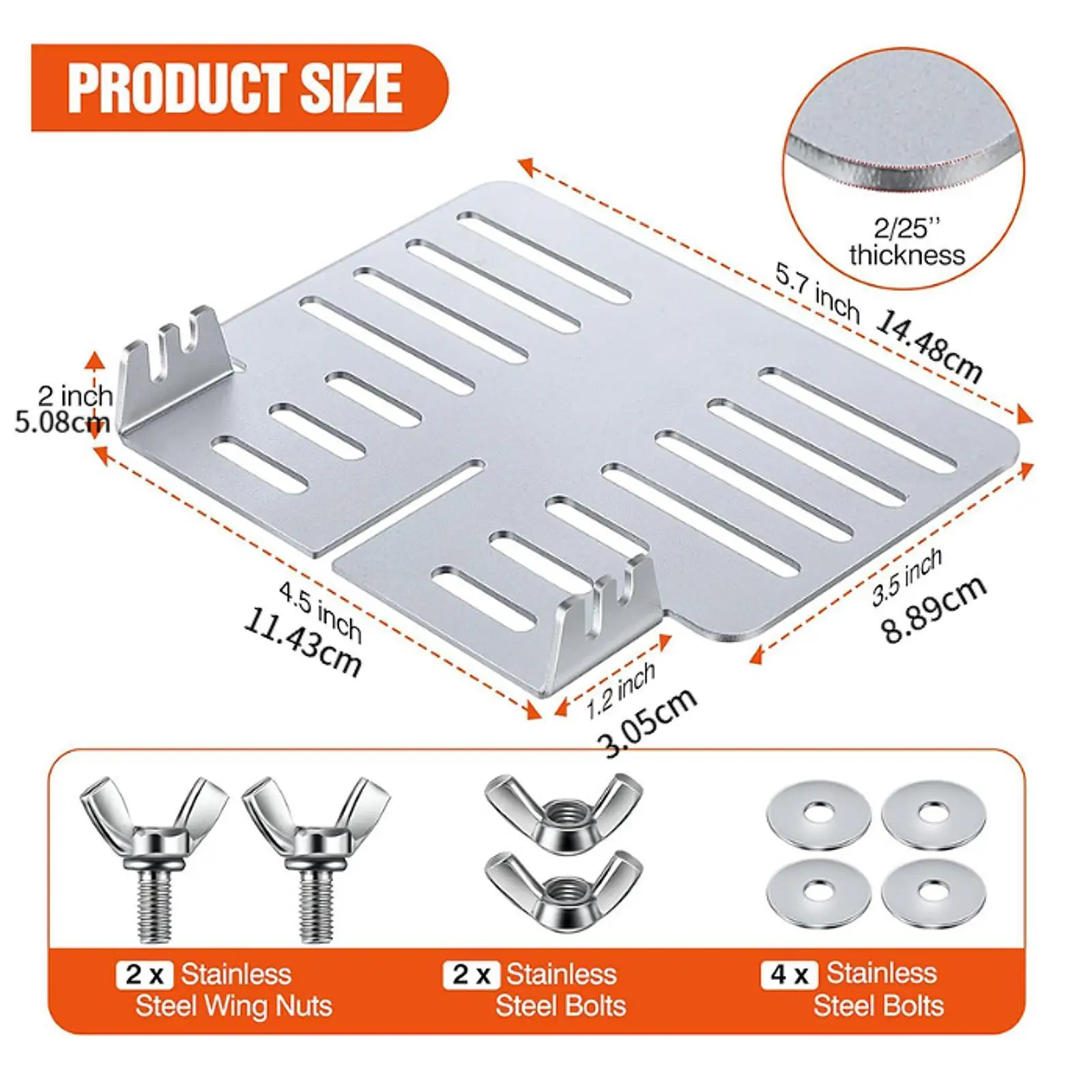 Stoves Fan Bracket Professional Fixing Stoves Fan for MH18B MH12HB Workshops