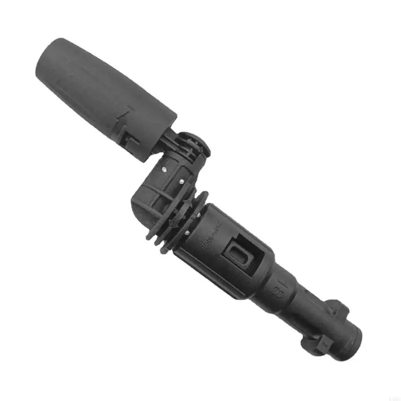 D5BE Heavy Duty Plastic Car Wash Nozzle Adjustable Sprays Modes Full Rotation Cleaning