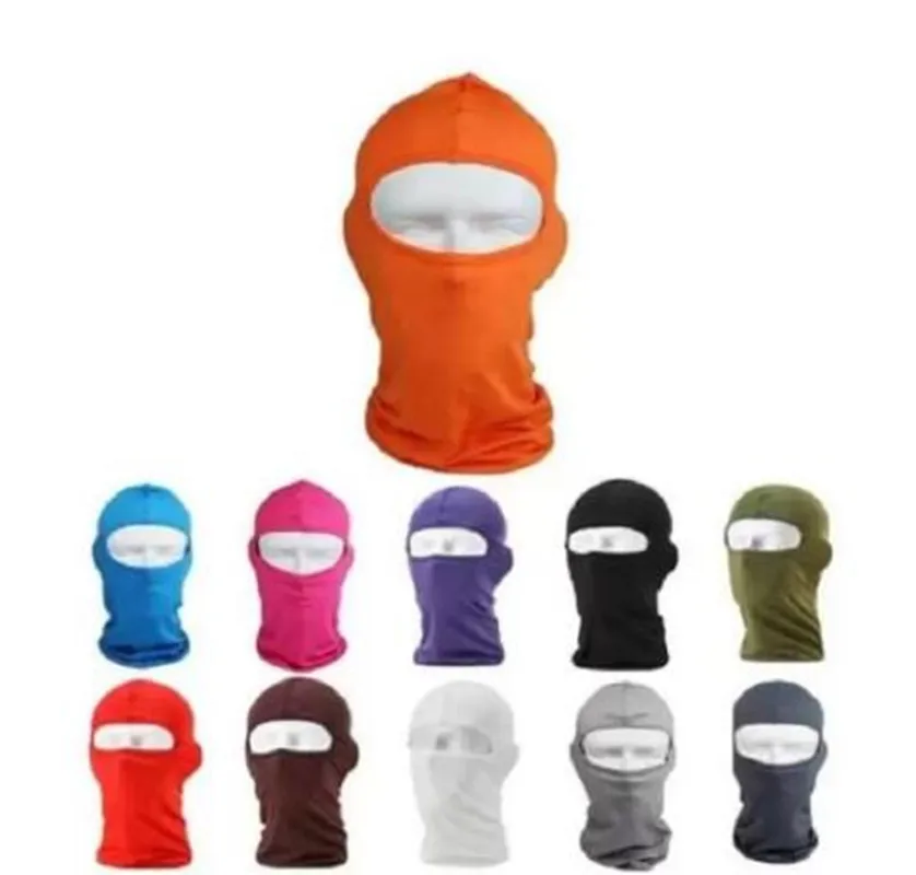 10pcs Christmas Ninja Face Hat Mask Autumn Winter Polyester Beanie Cover Balaclava Ski Motorcycle Cycling Masks Skiboard